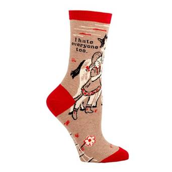 I Hate Everyone Too Women's Socks  by Incognito