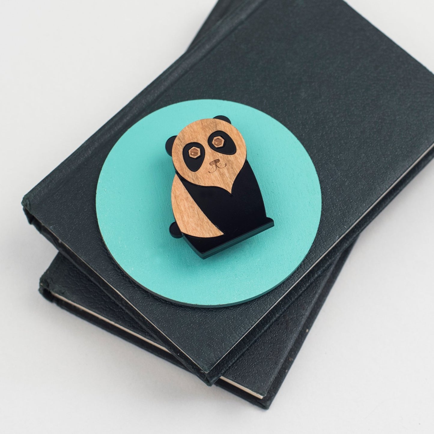 Panda Brooch by Laura Danby