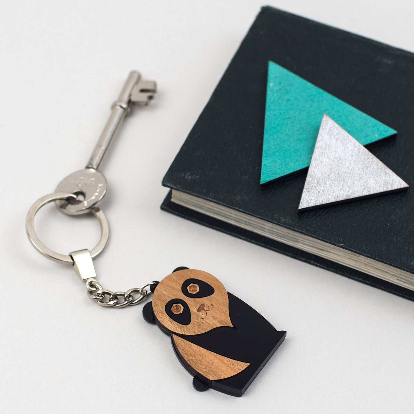 Panda Keyring by Laura Danby