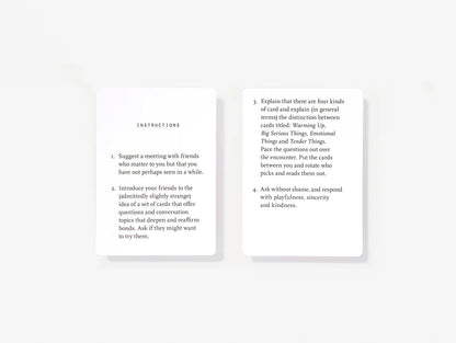 Meeting Friends Cards By School Of Life