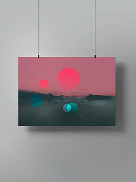 Under Many Moons / Photographic Art Print by Basz Design