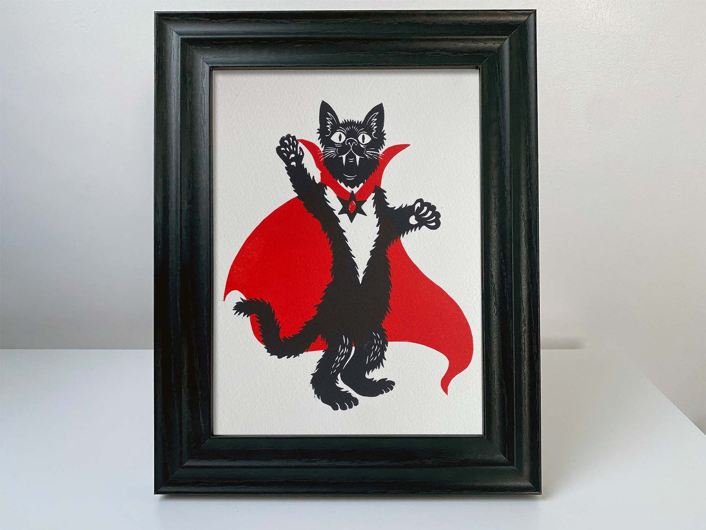 Nospurratu Returns - Limited Edition - Linocut Print by Blockforest