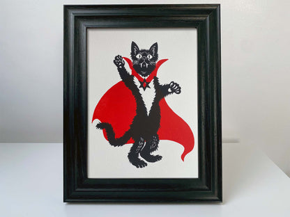 Nospurratu Returns - Limited Edition - Linocut Print by Blockforest