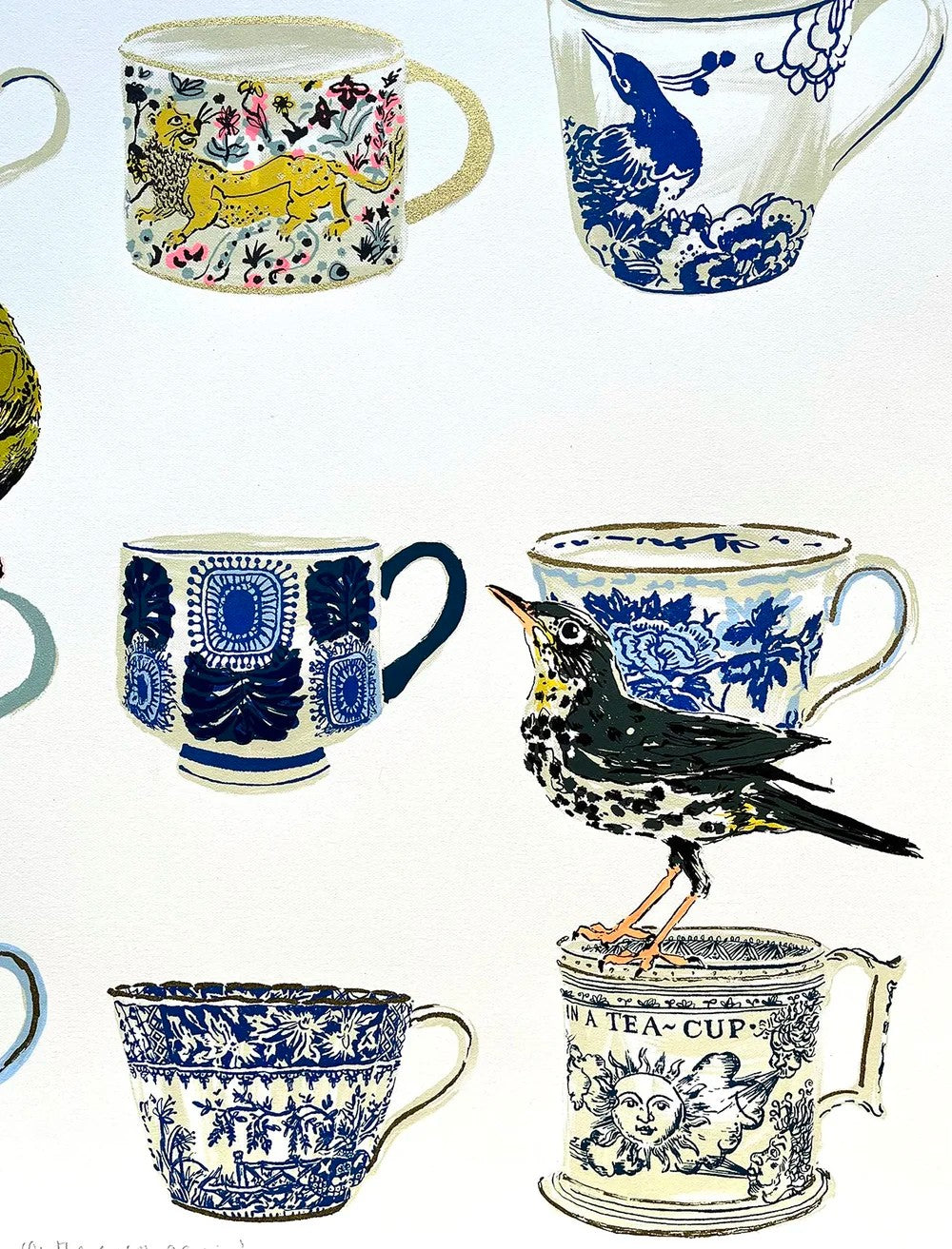 "On the cusp, again" Print By Sarah Targett