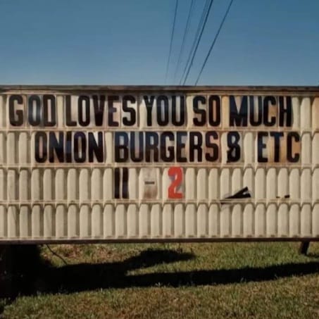 God Loves you so Much Square Magnet by Lost & Foundry