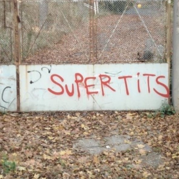 SUPERTITS Square Magnet by Lost & Foundry