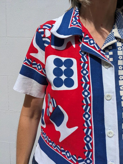 Handmade Vintage Graphic Gobstopper Shirt By Patchwork Park