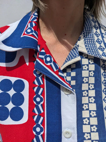 Handmade Vintage Graphic Gobstopper Shirt By Patchwork Park