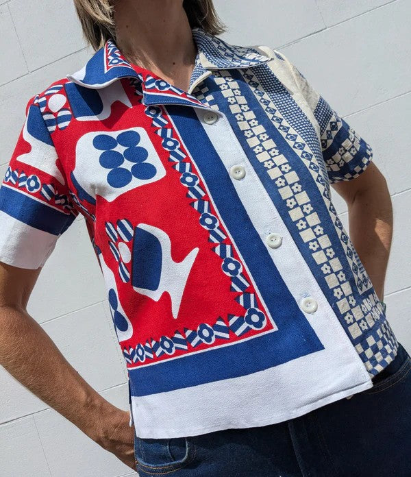 Handmade Vintage Graphic Gobstopper Shirt By Patchwork Park