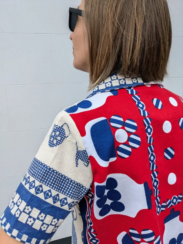 Handmade Vintage Graphic Gobstopper Shirt By Patchwork Park