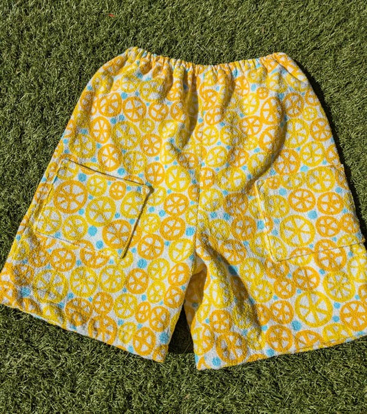 Handmade Vintage Toweling Shorts By Patchwork Park