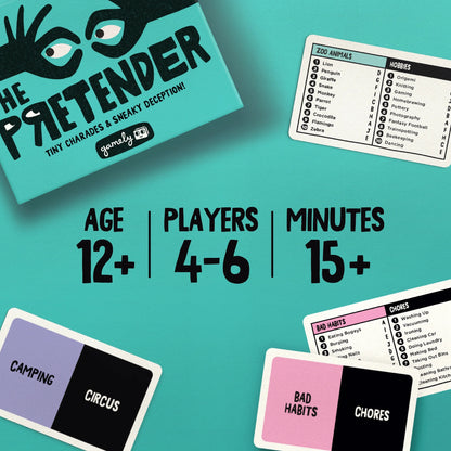 'The Pretender' Bluffing Game by Gamely
