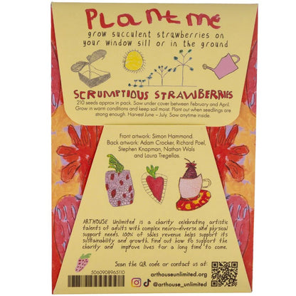Strawberry Seeds By Arthouse
