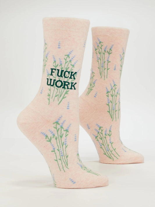 Fuck Work Women's Socks by Incognito