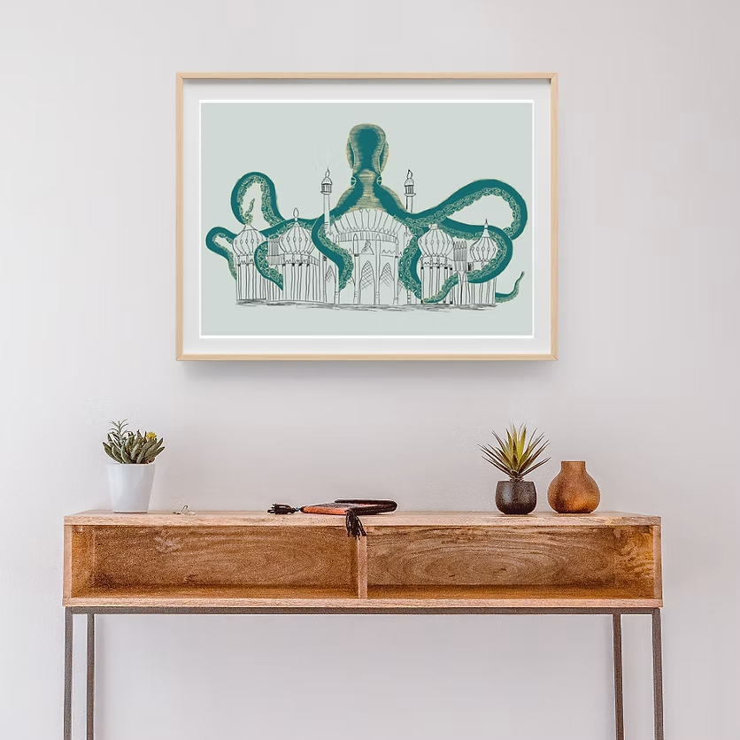 Royal Pavilion, Brighton Art Print by Ruth Wragg-Jones