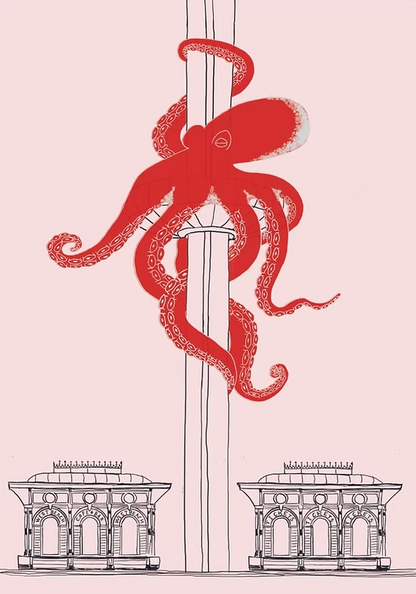 i360, Brighton Art Print by Ruth Wragg-Jones