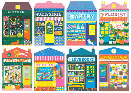 Shops - 1,000 Piece Jigsaw Puzzle by Happily