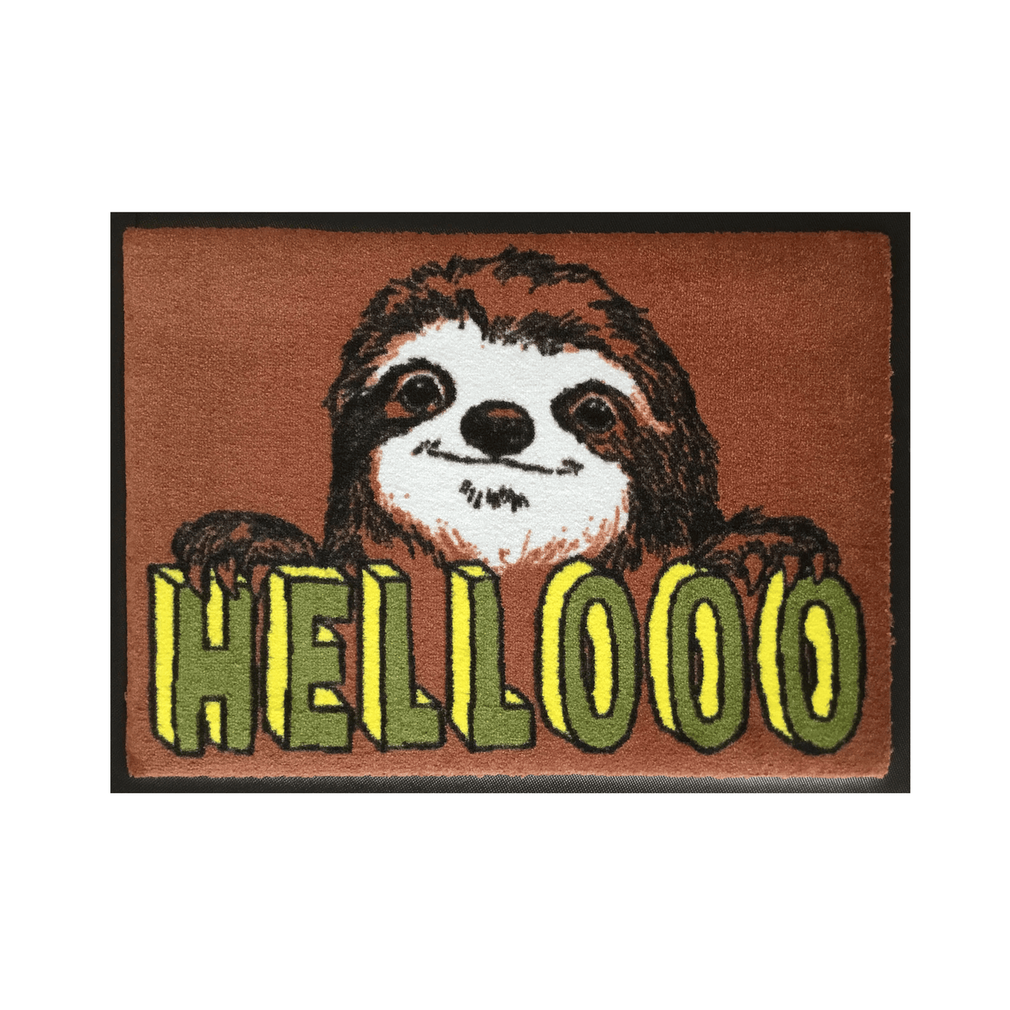 'Hellooo Sloth' Welcome Door Mat by Jimbobart