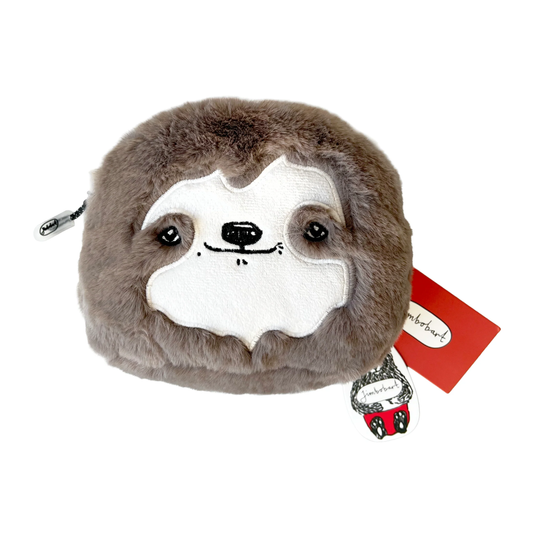 Small Super Fluffy Sloth Bag by Jimbobart