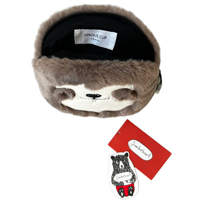 Small Super Fluffy Sloth Bag by Jimbobart