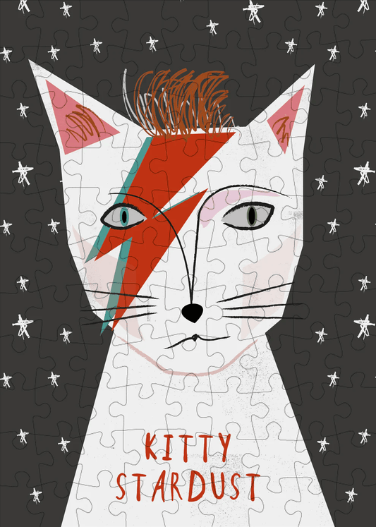 Kitty Stardust - 99 Piece Mini Jigsaw Puzzle