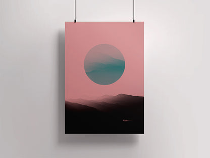Sunrise. Photography and Graphic Giclee Art Print by Basz Design