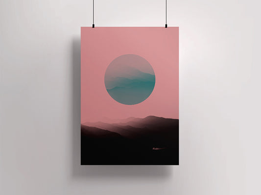 Sunrise. Photography and Graphic Giclee Art Print by Basz Design