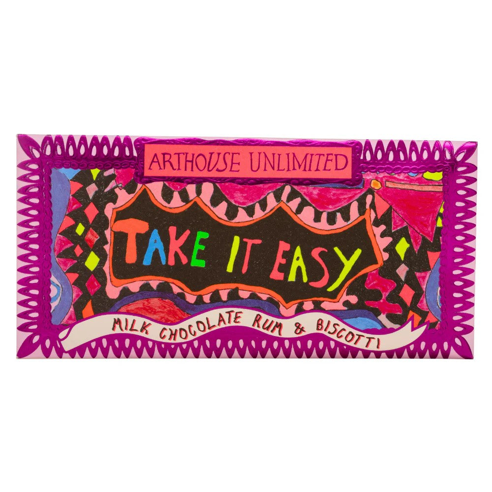 Joy Sized: Take It Easy, Milk Chocolate Rum & Biscotti by ARTHOUSE