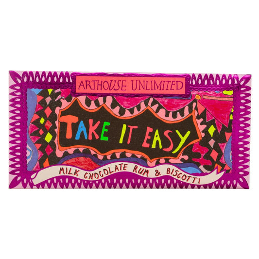 Joy Sized: Take It Easy, Milk Chocolate Rum & Biscotti by ARTHOUSE