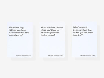 Creative Thinking Cards By School Of Life