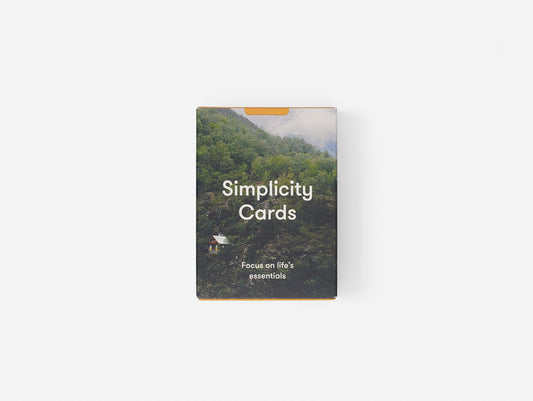 Simplicity Cards Card Game by THE SCHOOL OF LIFE