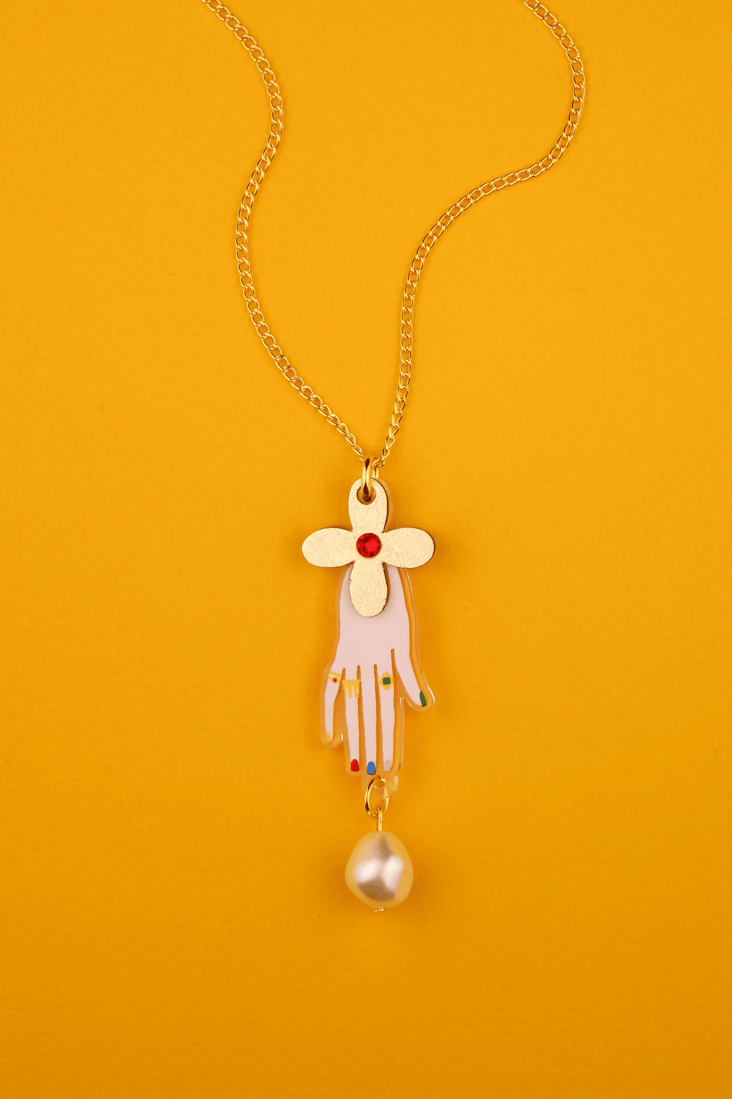 Tudor Hand Pendant by Misfit Makes