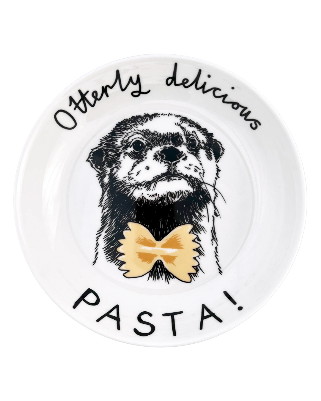 Pasta!' Otter Pasta Bowl by Jimbobart