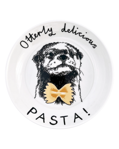 Pasta!' Otter Pasta Bowl by Jimbobart