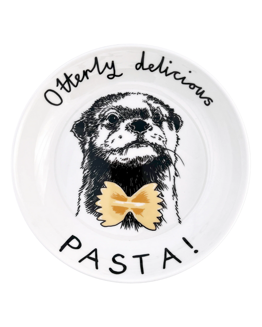 Pasta!' Otter Pasta Bowl by Jimbobart