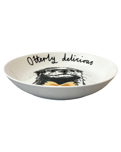 Pasta!' Otter Pasta Bowl by Jimbobart