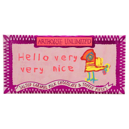 Joy Sized: Hello, Very Very Nice, Salted Caramel Milk Chocolate & Toffee Pieces ARTHOUSE