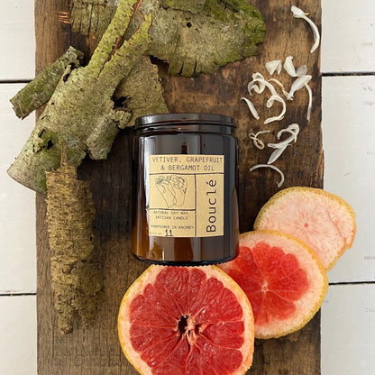 Vetiver, Grapefruit & Bergamot Oil Candle by Bouclé