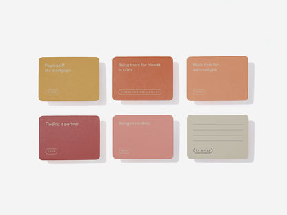 WHAT WANT ACHIEVE GAME Card Game by THE SCHOOL OF LIFE