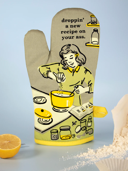 Blue Q Recipe On Your Ass Oven Mitt by Incognito