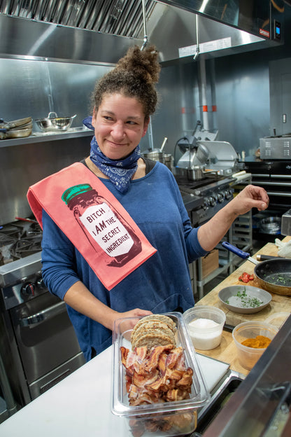 Secret Ingredient Dish Tea Towel by Incognito