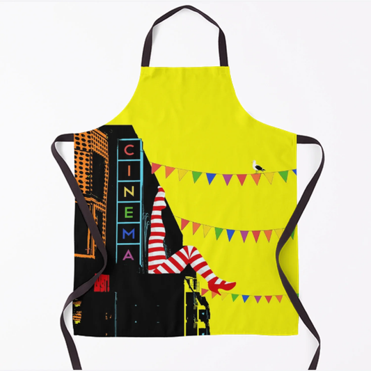 Striped Can-Can Legs Aprons - Colour Options by Billy Brighton