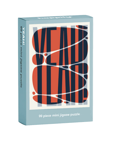Yeah!- 99 Piece Mini Jigsaw Puzzle by Happily