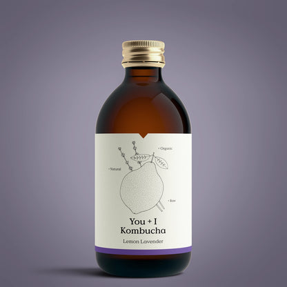 Kombucha Sparkling Living Tea By You + I