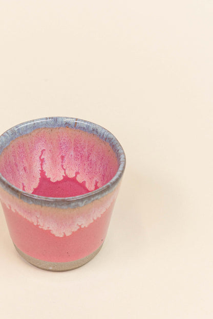 Pink Espresso Cup Pôr Do Sol By Grain By Grain
