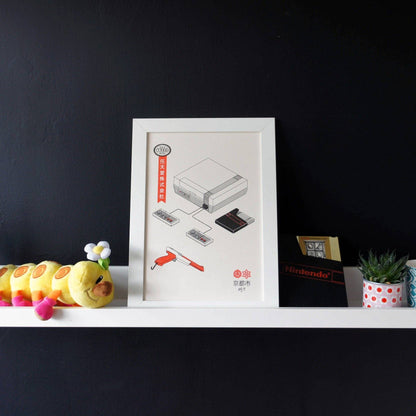 NES Risograph By Mockup Goods