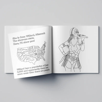 Chappell Roan Coloring Book by I Love Mel