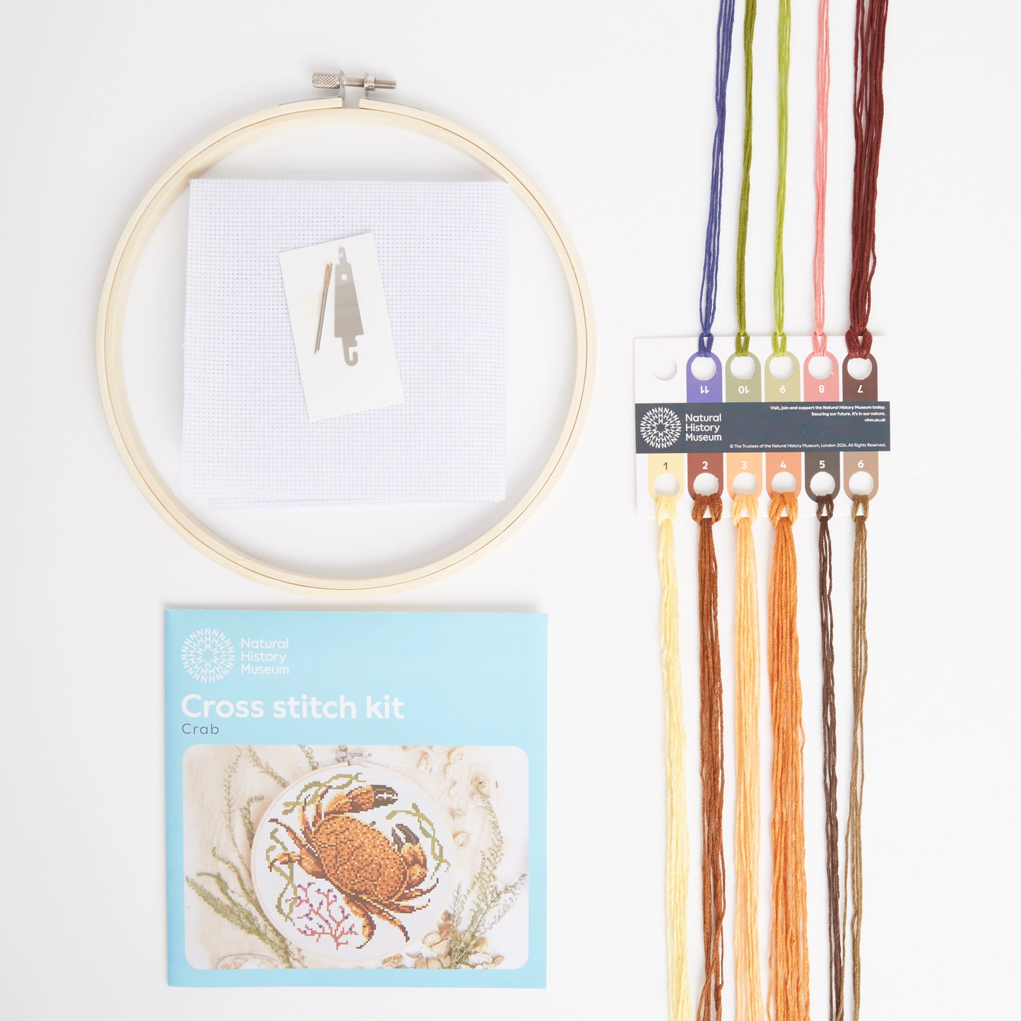 Cross Stitch Kit, Crab Design, 14cm By West Design