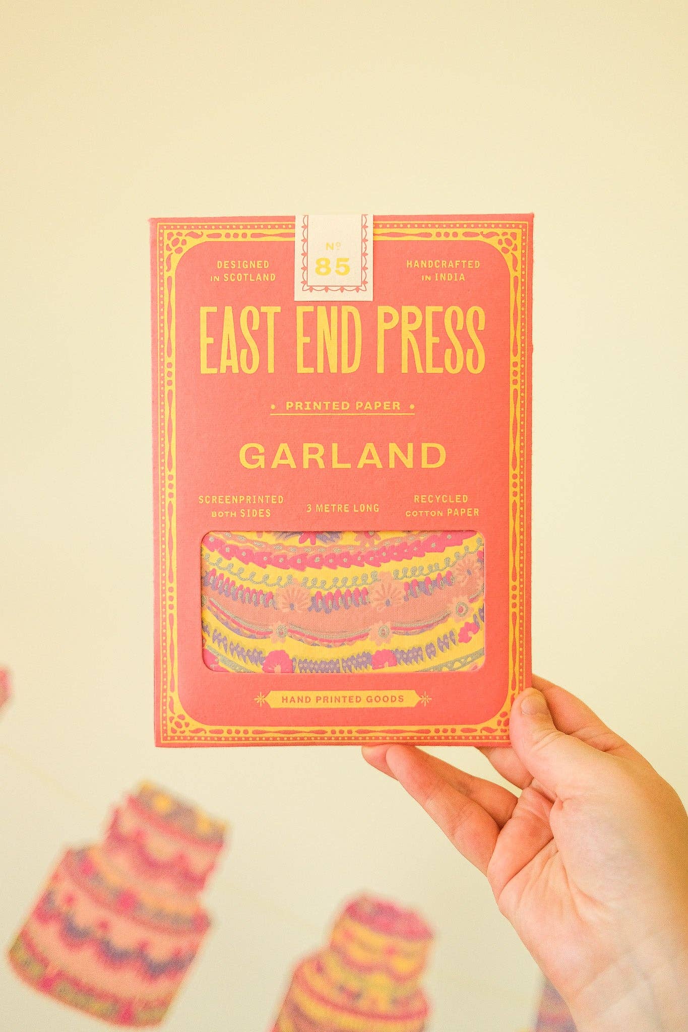 Celebration / Birthday CAKES Sewn Garland By East End Press