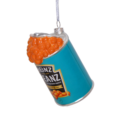 Heinz Beanz Spill Glass Decoration Baubles